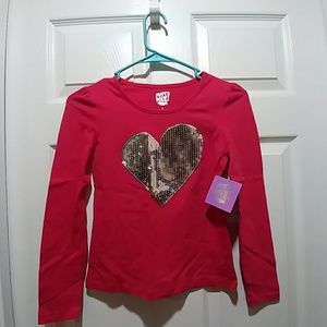 NWT Just Max! Heart Shirt